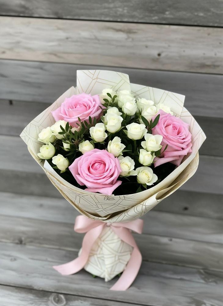 Букет цветов из: Розы в Шамхал-Термене