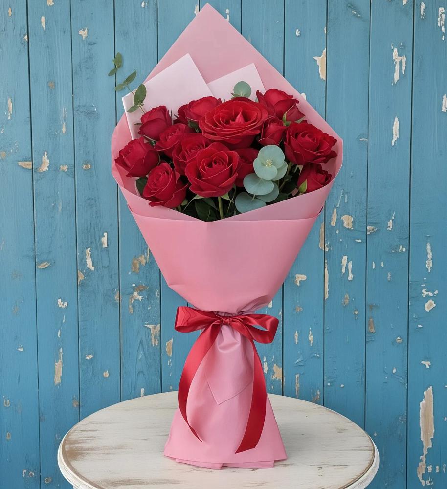 Букет цветов из: Розы в Шамхал-Термене