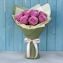 Букет Розы Фёрст Леди в Шамхал-Термене