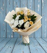 Букет цветов из:  Розы и Хризантемы в Шамхал-Термене