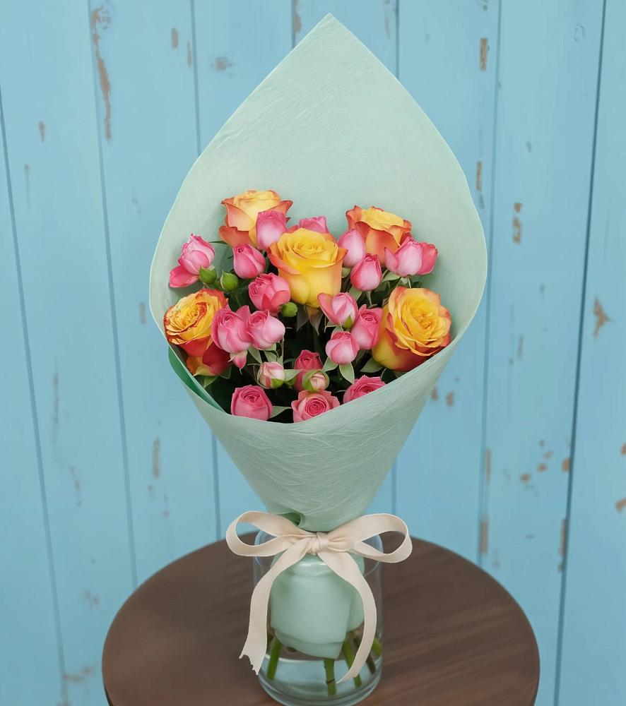 Букет цветов из: Розы в Шамхал-Термене