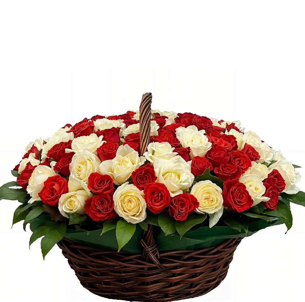 Премиум букет из: Розы в Шамхал-Термене