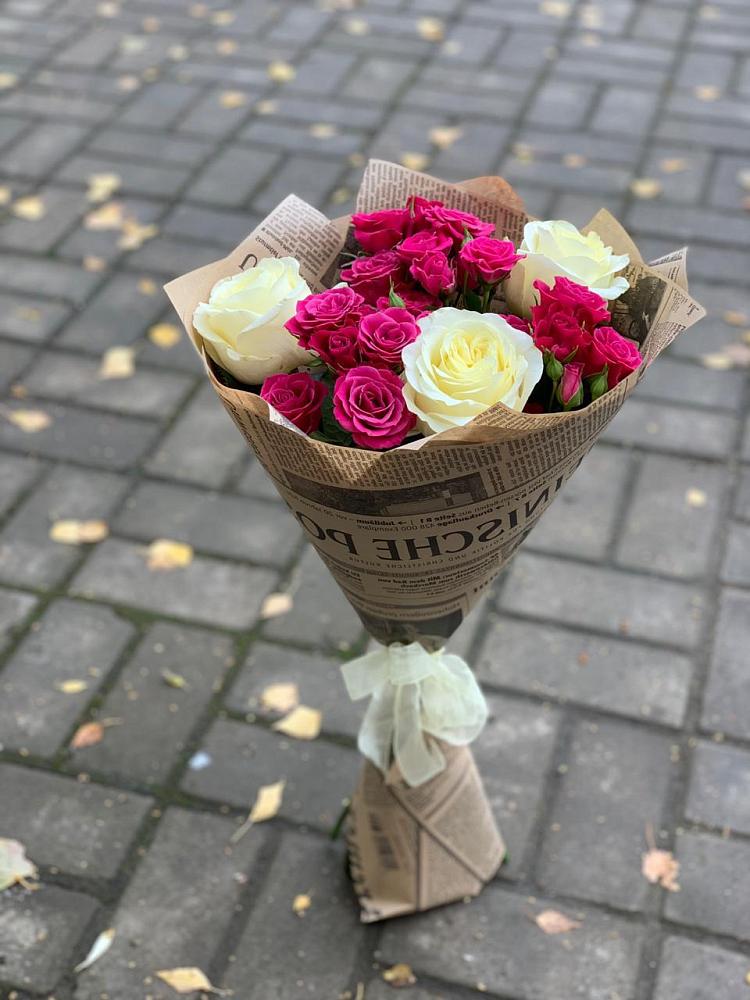 Букет цветов из: Розы в Шамхал-Термене