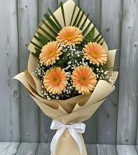 Букет цветов из:  Герберы в Шамхал-Термене